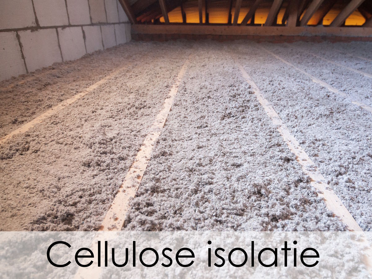Cellulose isolatie