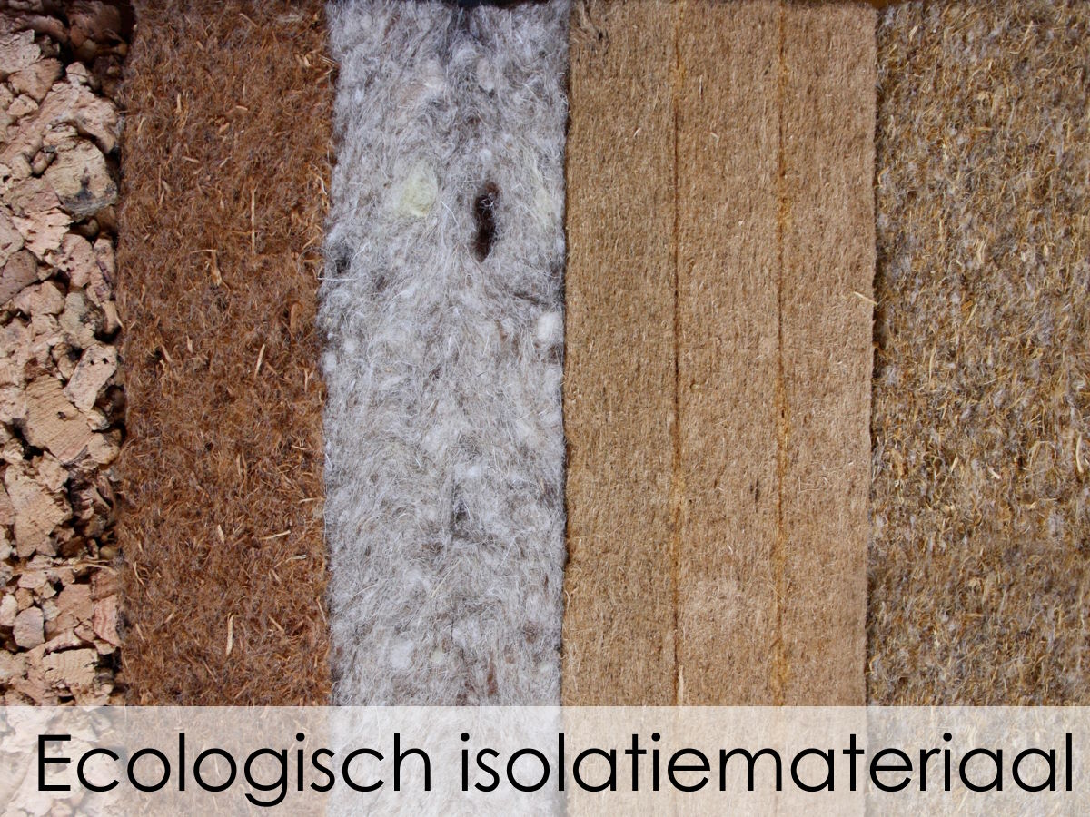 Ecologisch-isolatiemateriaal