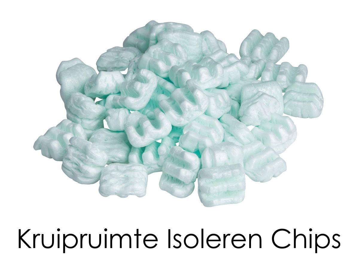 isolatiechips kruipruimte