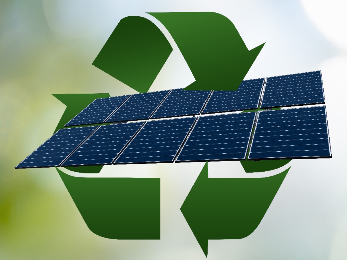 recyclen zonnepanelen